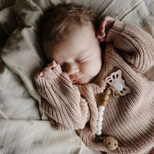 Load image into Gallery viewer, Mushie Organic Cotton Baby Chunky Knit Sweater