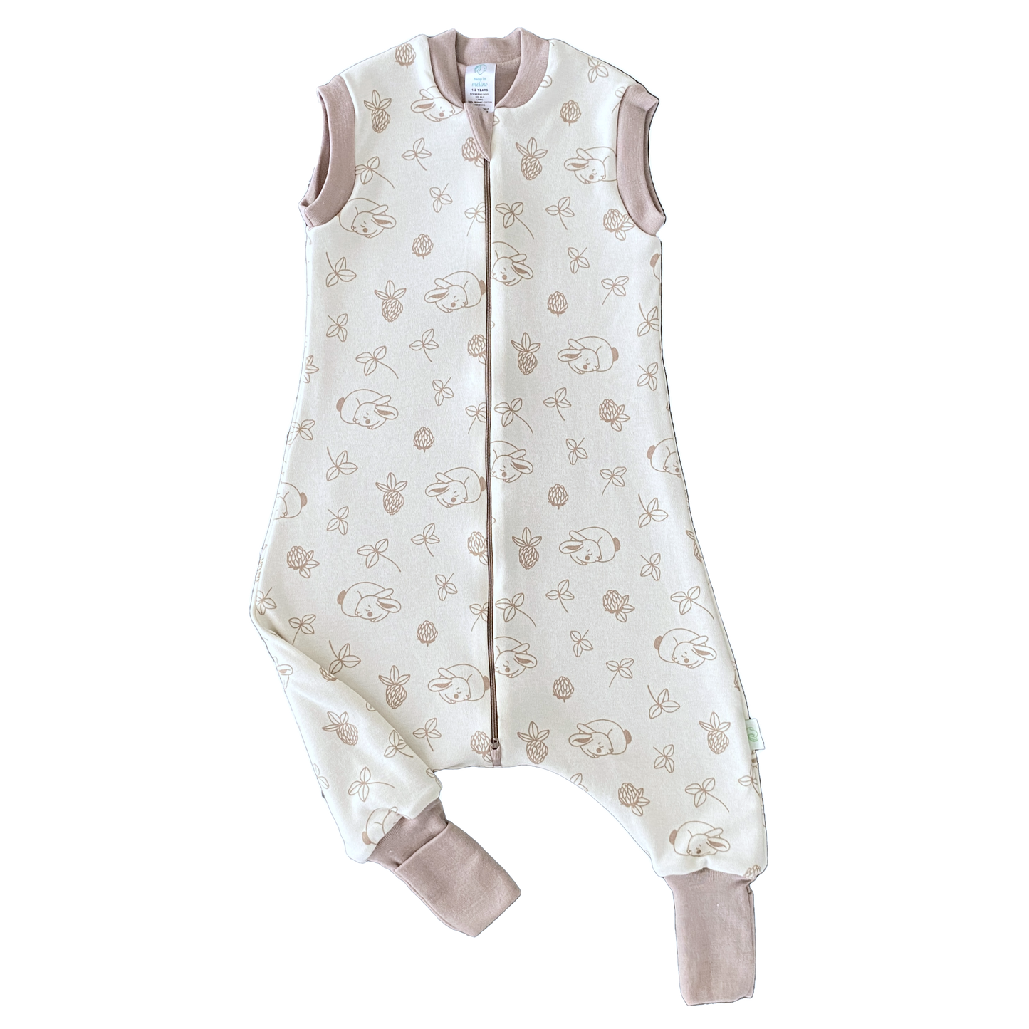 Silk & Merino Sleep Sack - pale sand