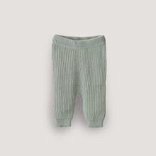 Load image into Gallery viewer, Mushie Organic Cotton Baby Chunky Knit Pants