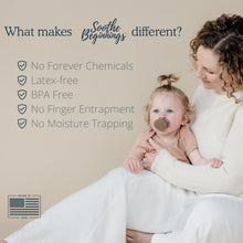 Load image into Gallery viewer, Soothe Beginnings 3-in-1 Pacifier Kit Ultimate Bundle - Patent-Pending Customizable System
