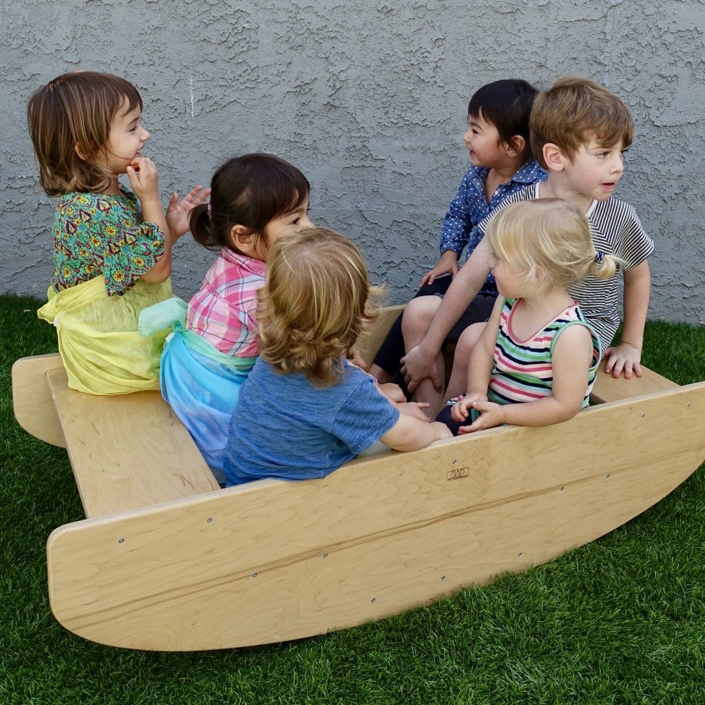 Toddlers Rocking Boat / Steps