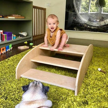 Load image into Gallery viewer, Toddlers Rocking Boat / Steps