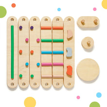 Load image into Gallery viewer, Tiny Land® Eco-Friendly Kids' Wooden Balance Beam