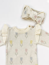 Load image into Gallery viewer, Luna + Luca Tulip Jacquard Jumpsuit