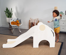 Load image into Gallery viewer, Avenlur Nima- Eco-Friendly Wooden Baby Toddler Elephant Slide
