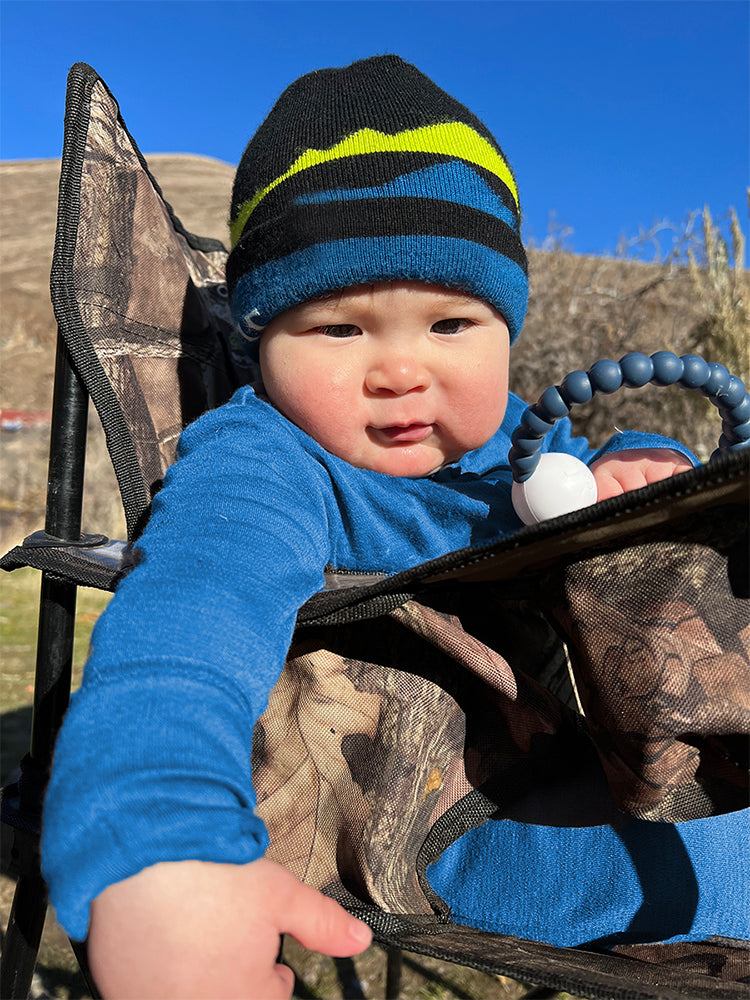 Baby Zippy – 100% Merino Wool - Midlayer