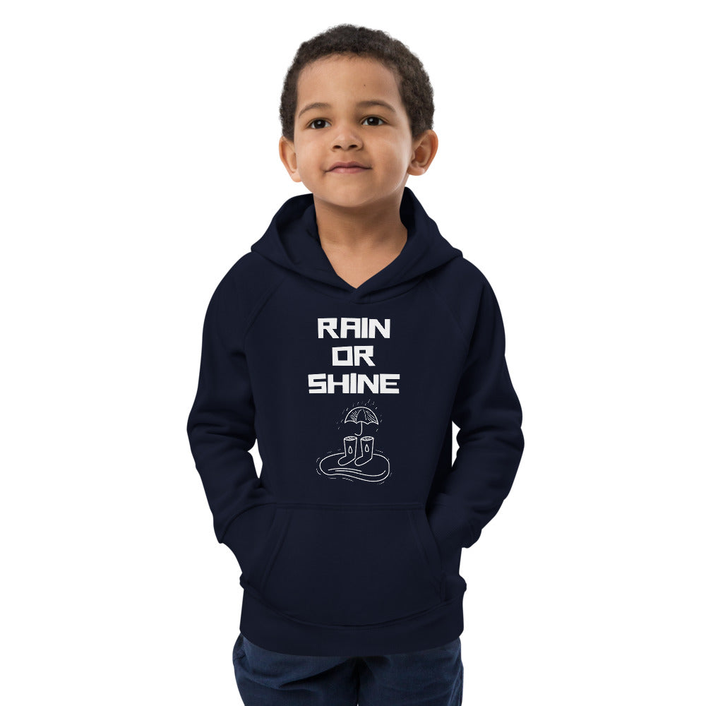 Rain or Shine Kids' Organic Hoodie