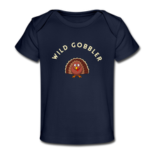 Load image into Gallery viewer, Wild Gobbler Organic Baby T-Shirt - dark navy