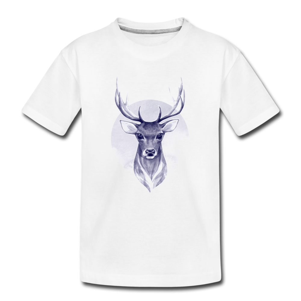 Kid’s Organic Buck T-Shirt - white