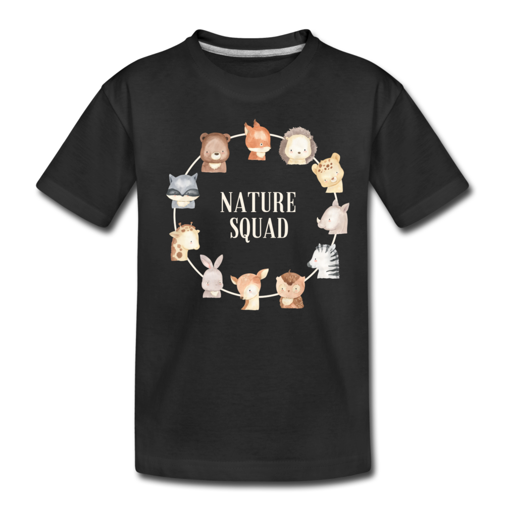 Kid’s Premium Organic T-Shirt - black