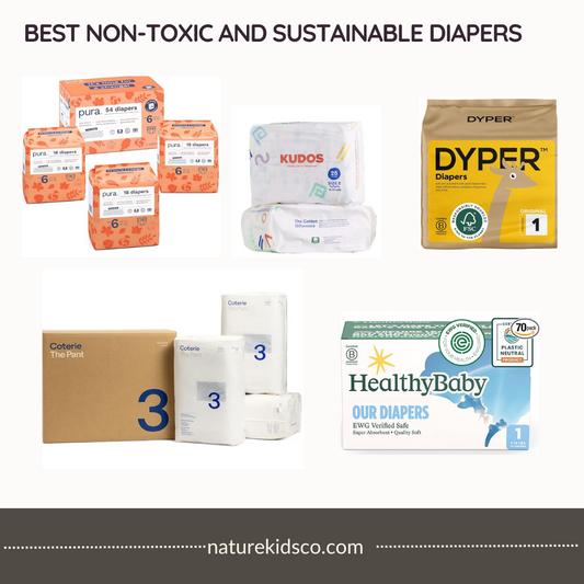 best 5 non-toxic eco-friendly sustainable baby diapers