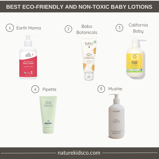 best non-toxic and eco-friendly baby lotions chemical free