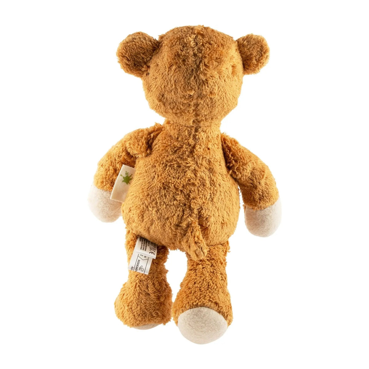 sigikid Organic Cotton Teddy Bear Plush with Organic Lambswool Filling – 11.4"