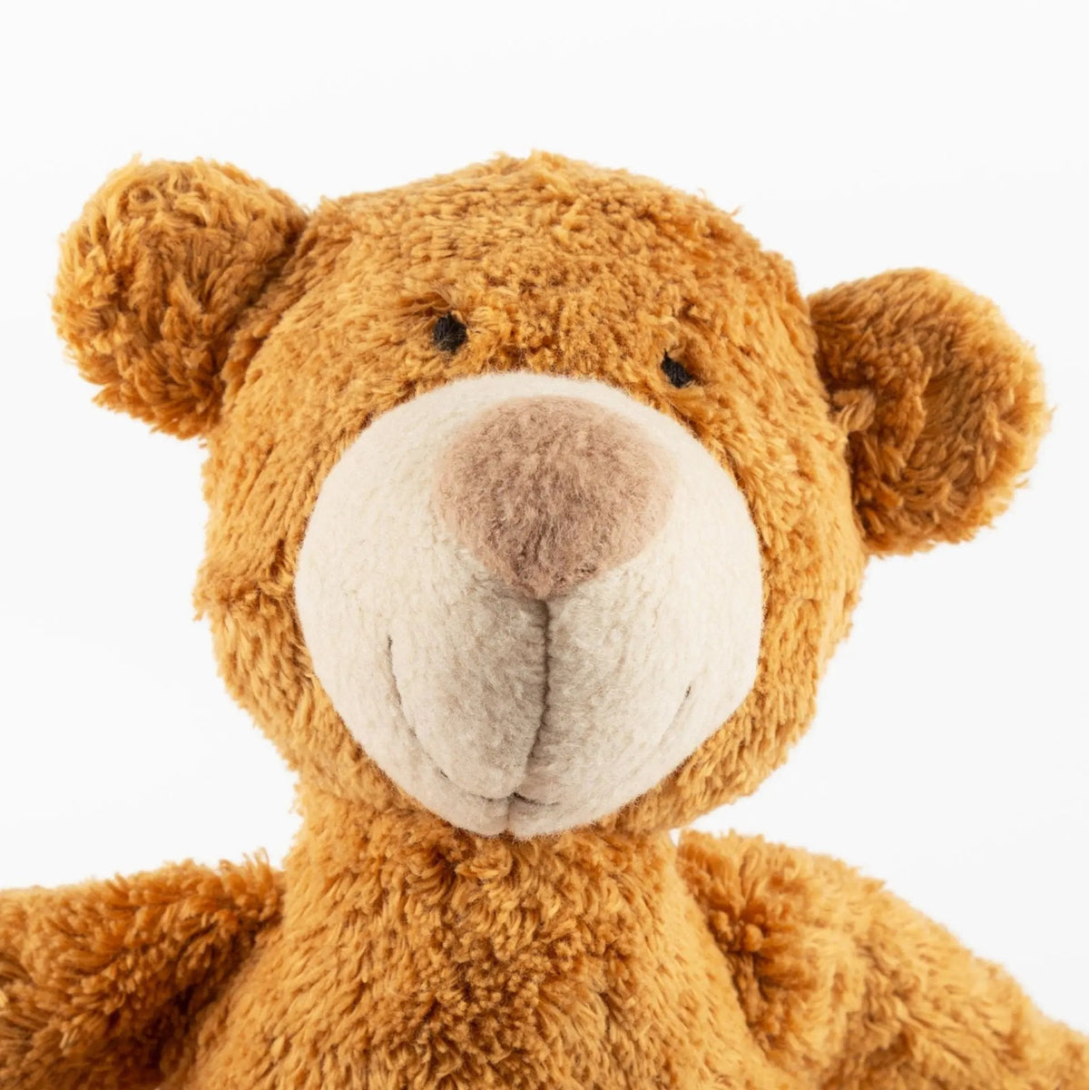 sigikid Organic Cotton Teddy Bear Plush with Organic Lambswool Filling – 11.4"