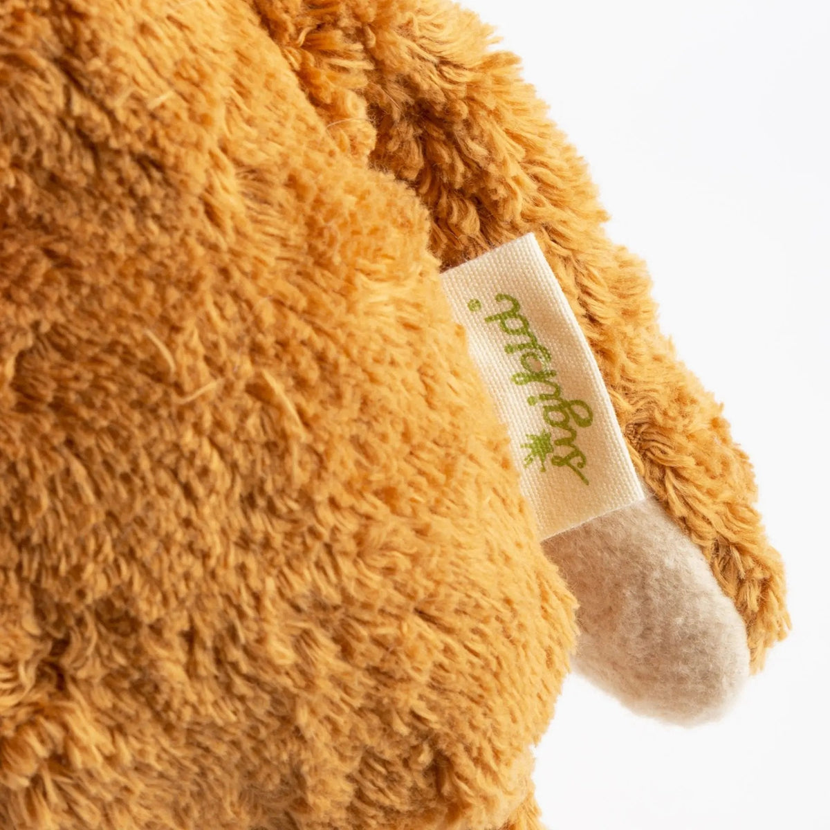 sigikid Organic Cotton Teddy Bear Plush with Organic Lambswool Filling – 11.4"