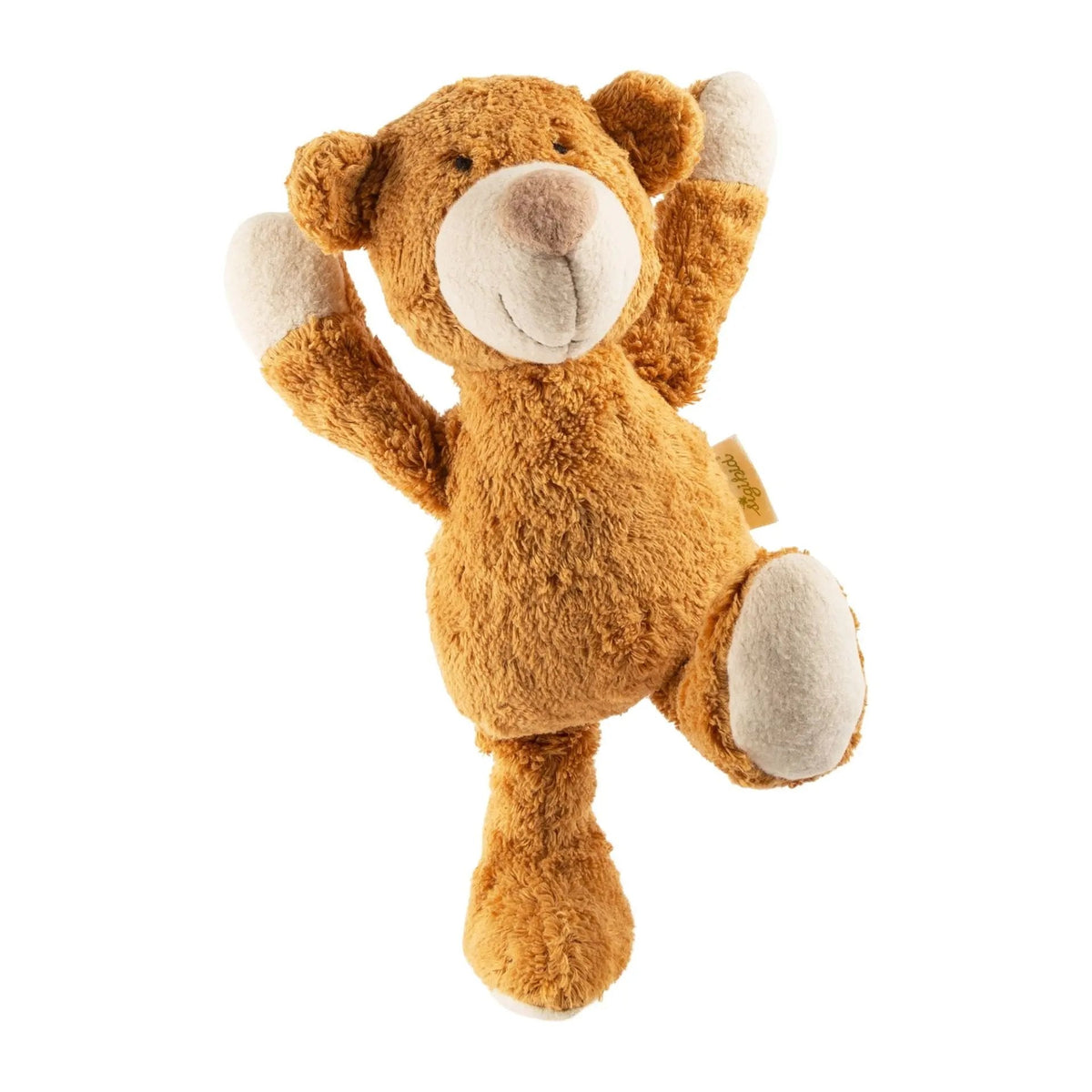 sigikid Organic Cotton Teddy Bear Plush with Organic Lambswool Filling – 11.4"