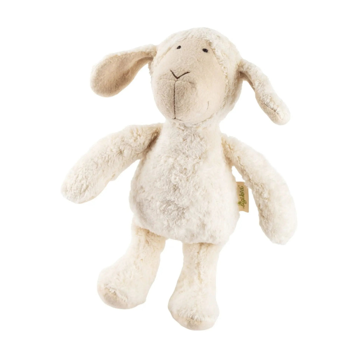 sigikid Organic Cotton Sheep Plush Toy with Organic Lambswool Filling – 10.6"