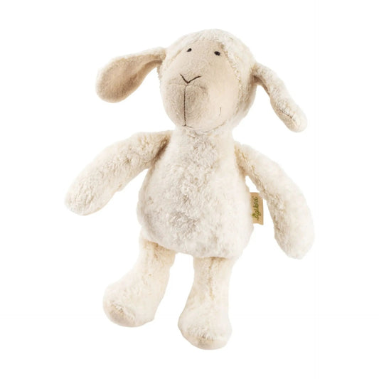 sigikid Organic Cotton Sheep Plush Toy with Organic Lambswool Filling – 10.6"