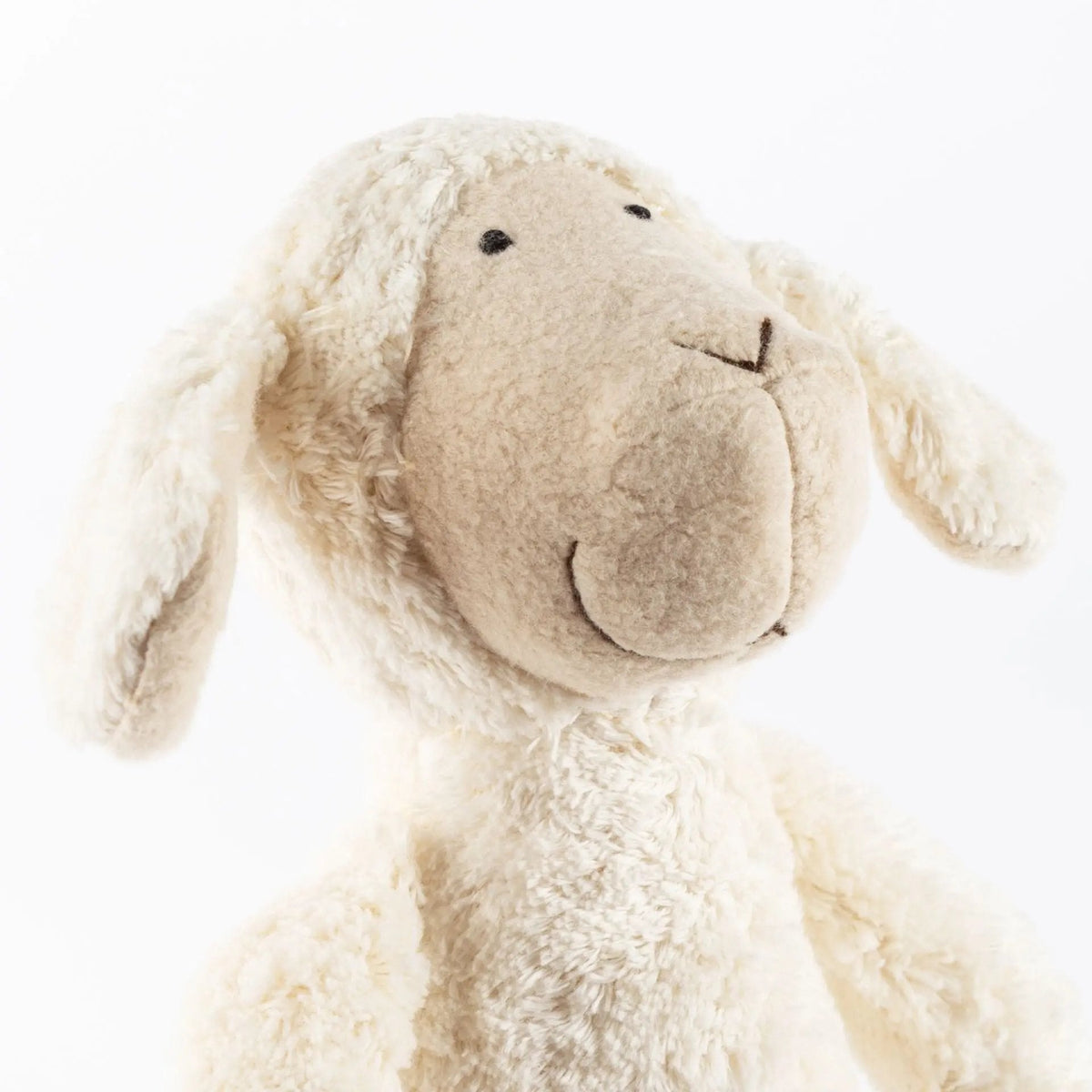sigikid Organic Cotton Sheep Plush Toy with Organic Lambswool Filling – 10.6"