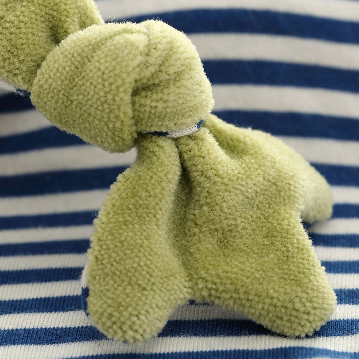 sigikid Organic Cotton Frog Lovey Blankie with Organic Lambswool