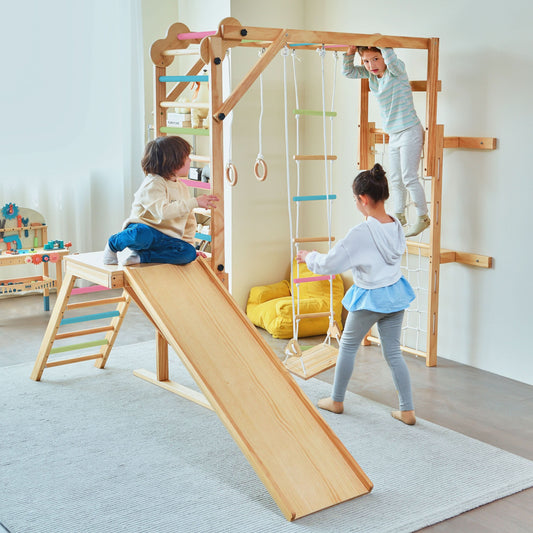 Grove | Foldable Jungle Gym - Wall Mounted - Color Bars