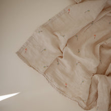 Load image into Gallery viewer, Mushie Organic Cotton Muslin Swaddle Blanket
