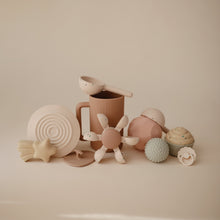 Load image into Gallery viewer, Mushie Water Wheel Bath Toy - Interactive Plastic Free Silicone Suction Cup Bath Fun

