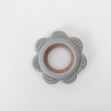 Load image into Gallery viewer, Garden Party Teether Collection - Silicone &amp; Beechwood Flower
