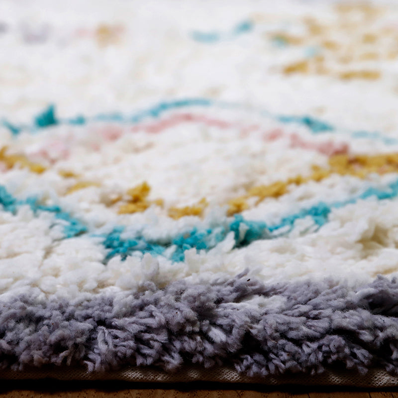 Milko Berber-Style Cotton Kids' Rug