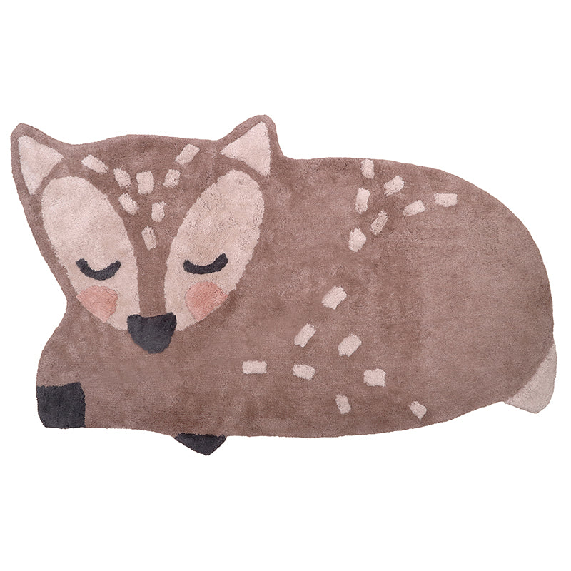 Little Deer Fawn Cotton Kids' Rug