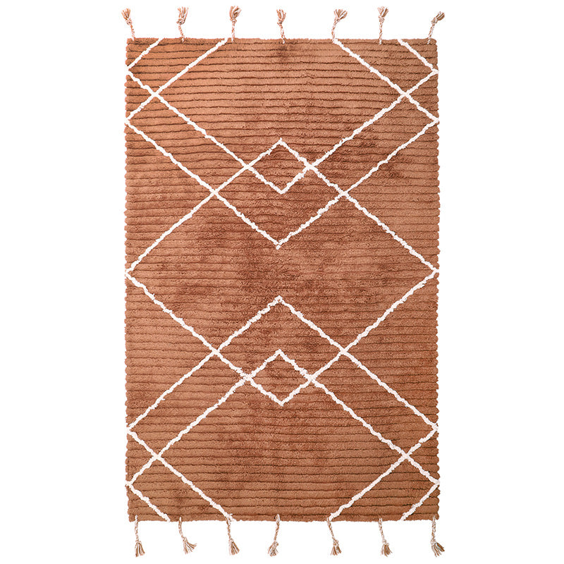 Lässa Cotton Rug – Toffee, Small