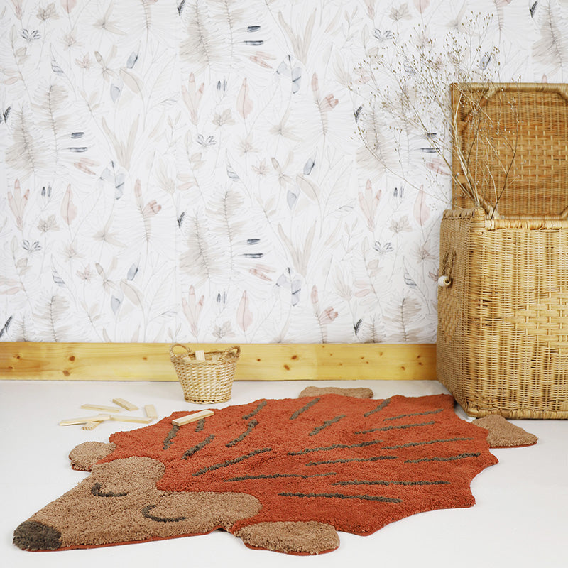 Ollen Hedgehog Cotton Kids' Rug