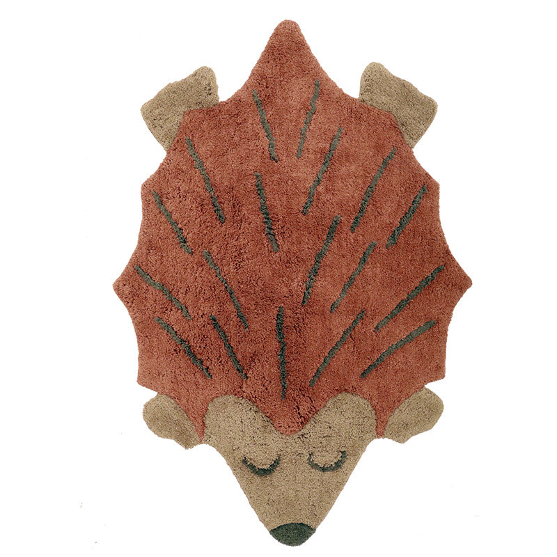Ollen Hedgehog Cotton Kids' Rug