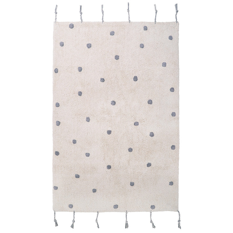 Nümi Polka Dot Kids' Rug – Gray
