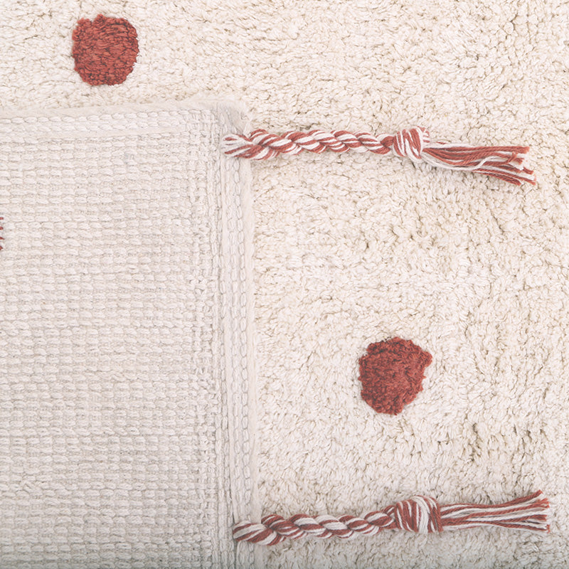 Nümi Polka Dot Kids' Rug – Amber