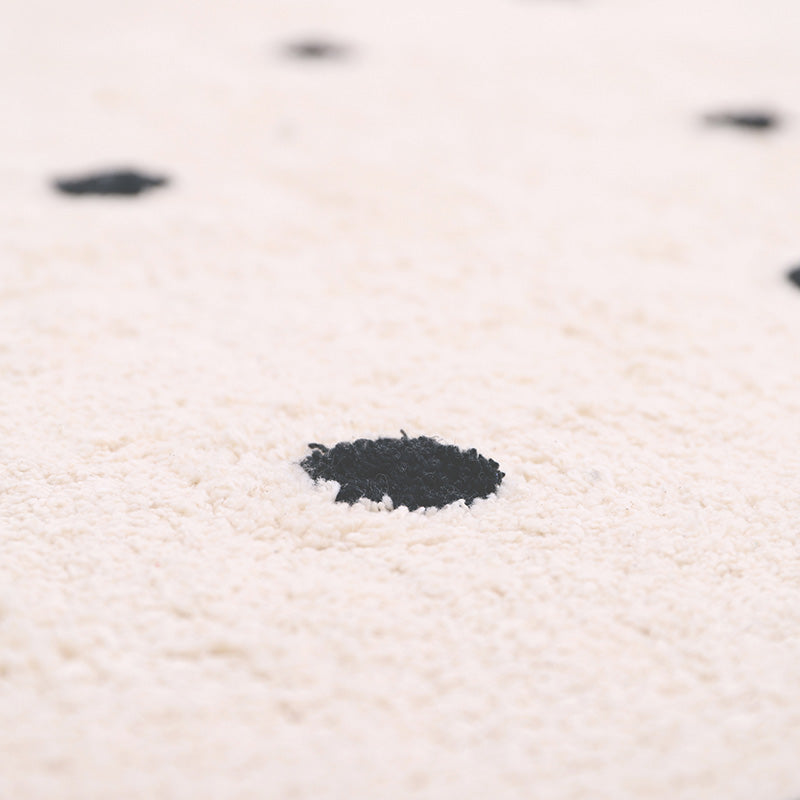 Nümi Polka Dot Kids' Rug – Black