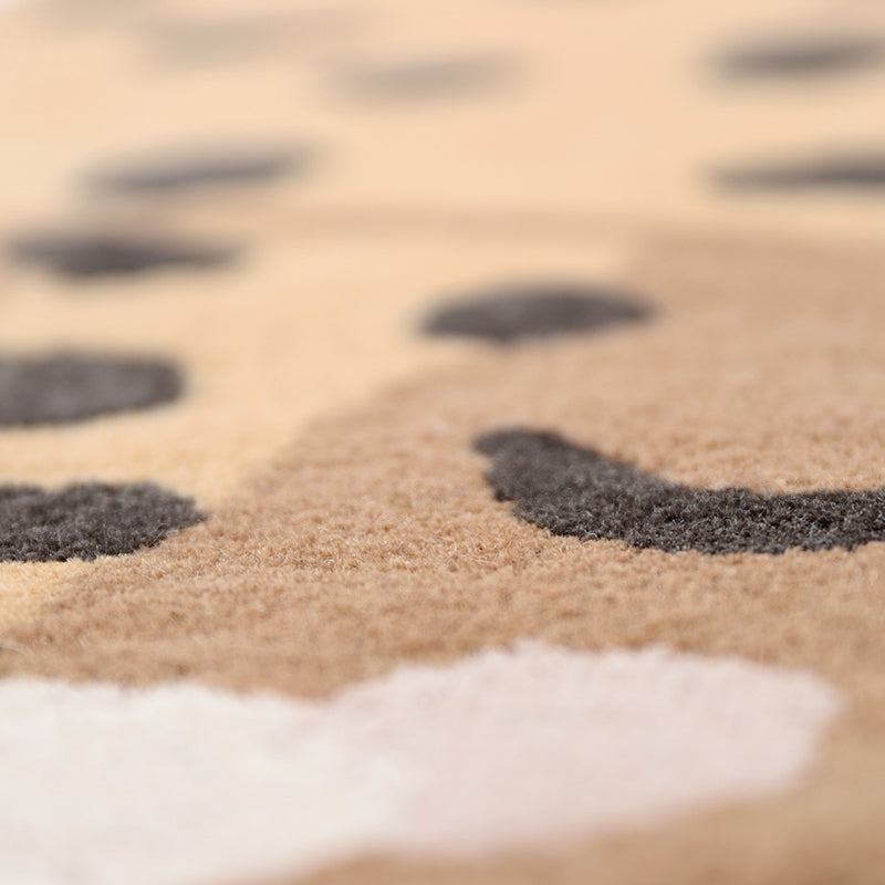 Kumako Leopard Wool Kids' Rug