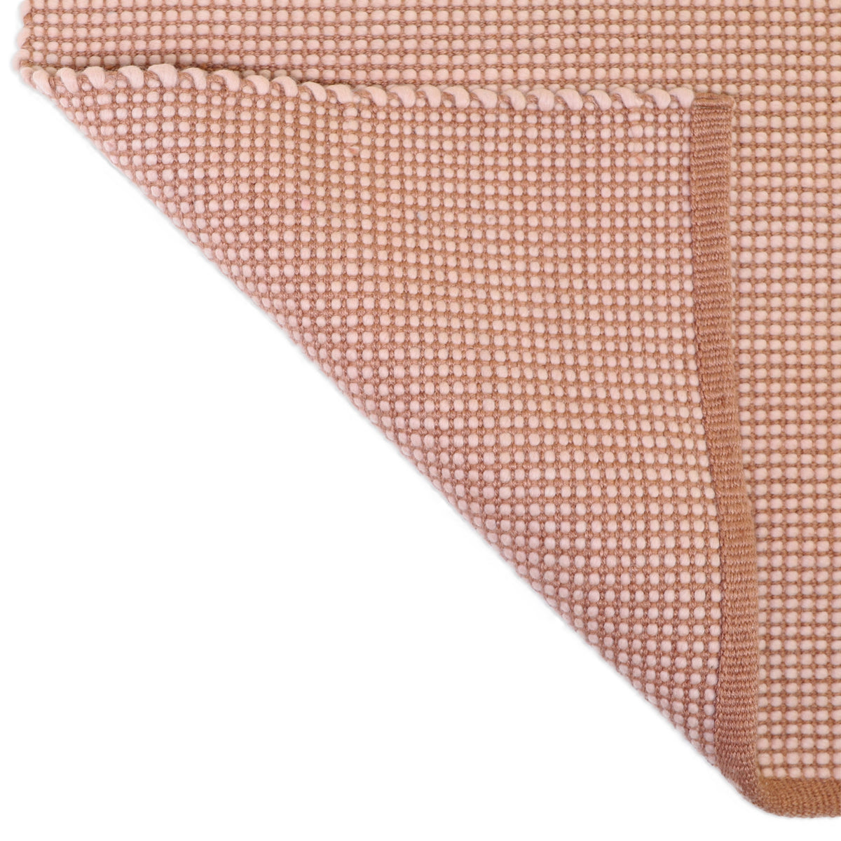 Bergen Contemporary Wool Rug – Nude, Large