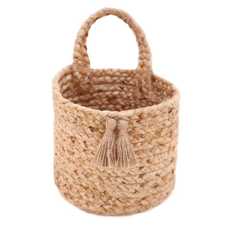 Oslo Small Hanging Jute Storage Basket