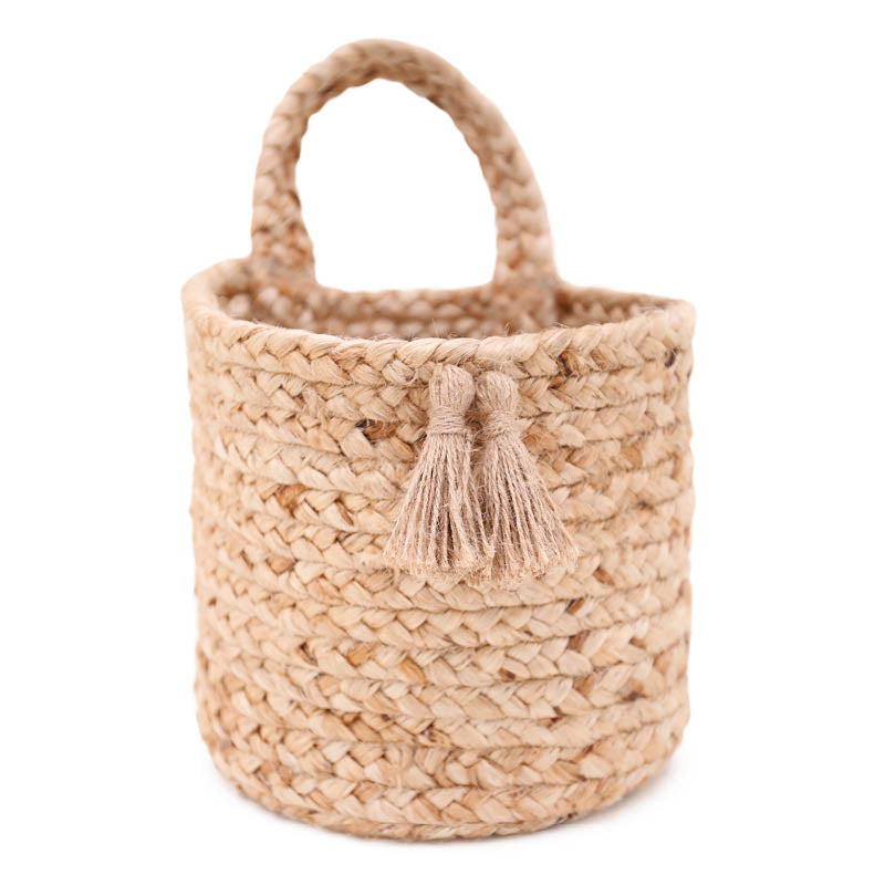 Oslo Small Hanging Jute Storage Basket