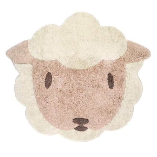 Lolho Sheep Washable Cotton Kids' Rug