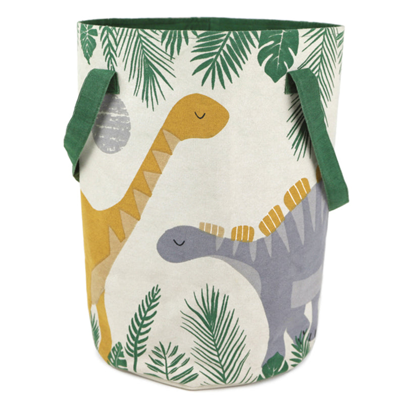 Sensaku Dinosaur Cotton Storage Basket, 12" × 16"