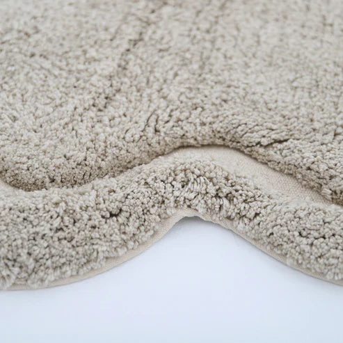 Sweet April Round Washable Cotton Kids' Rug – Linen