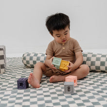 Load image into Gallery viewer, Checker Matcha Support Pillow
