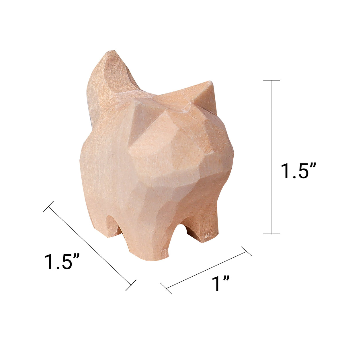 Kitsville Cat Painting Kit – Wooden DIY Craft Kit