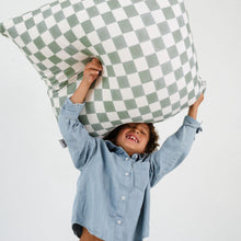 Load image into Gallery viewer, Checker Matcha Bean Bag
