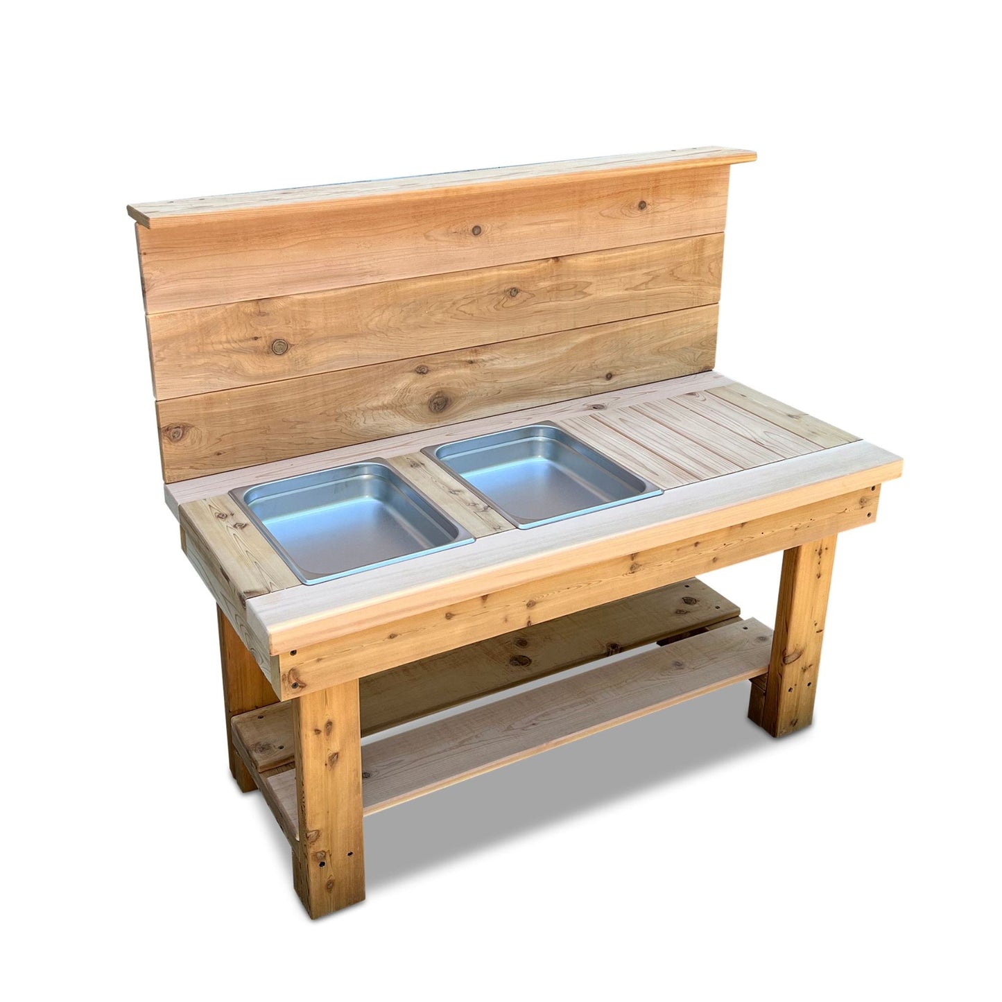 Bunny Hopkins® Mud Kitchen - Eco-Friendly Non-Toxic Outdoor Play Kitchen Made from American Cedar