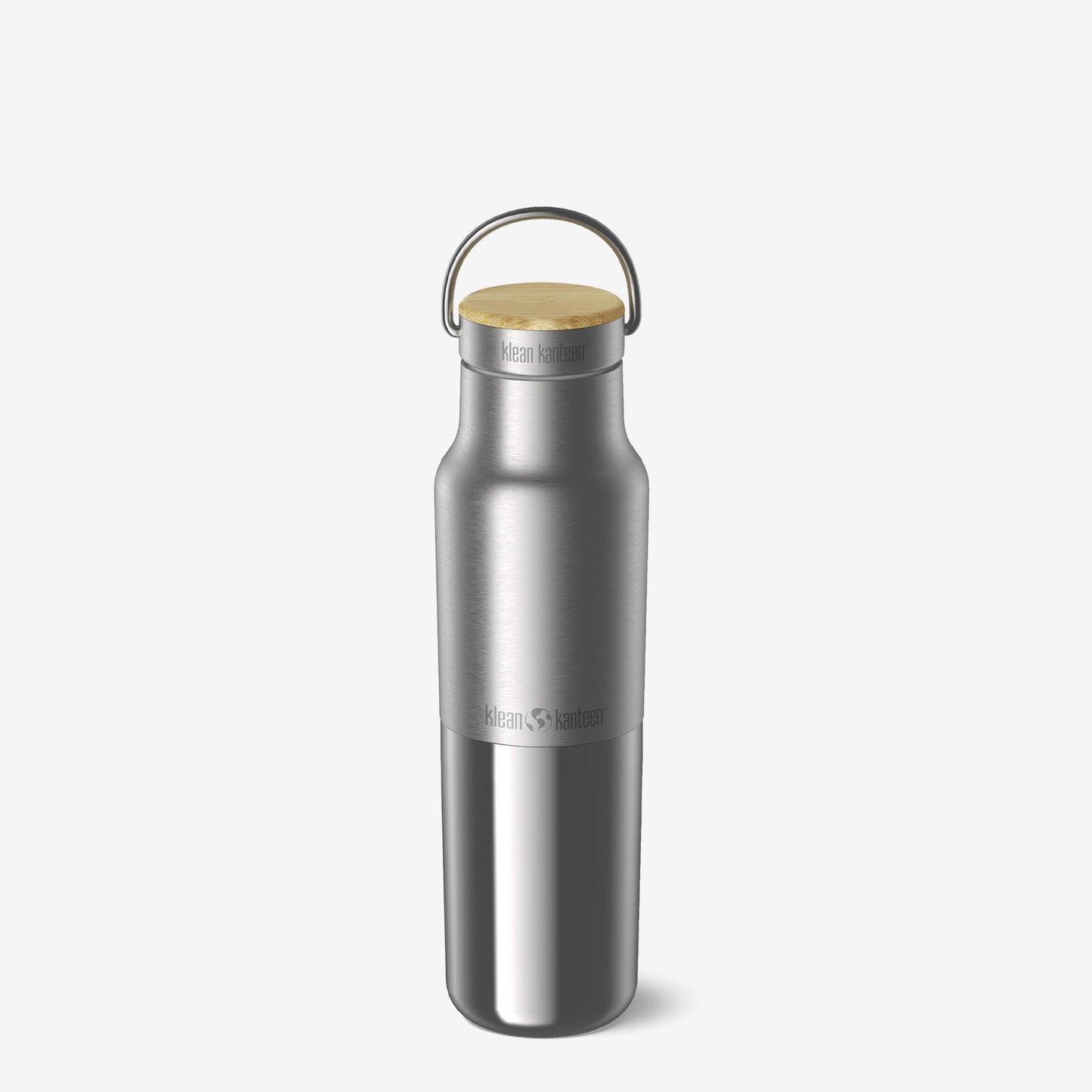 Klean Kanteen 12oz Rise Reflect with Bamboo Cap