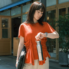 Load image into Gallery viewer, Klean Kanteen 12oz Rise Reflect with Bamboo Cap
