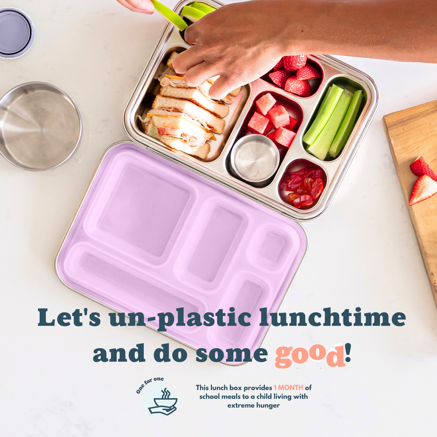 The Good Kiind Stainless Steel The Explorer™ Bento Lunch Box